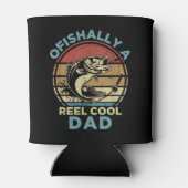 Ofishally Funny fishing lover 缶クーラー (裏面)