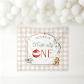 Ofishally One Birthday Personalized Banner  タペストリー