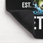 Ofishally Retired 2026 Funny Fishing Retirement Fi マウスパッド (コーナー)