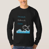 O'fishally Retired Fishing Retirement Fishers Fish Tシャツ (正面)
