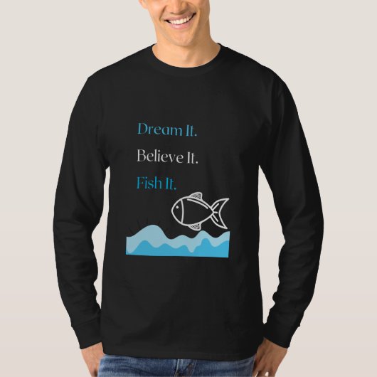 O'fishally Retired Fishing Retirement Fishers Fish Tシャツ (正面)