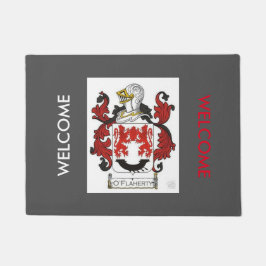 O'Flahertyの一族のロゴ ドアマット
