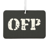 OFP カーエアーフレッシュナー (裏面)