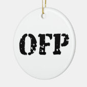 OFP セラミックオーナメント (左)