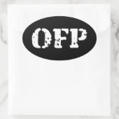 OFP 楕円形シール (バッグ)