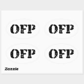 OFP 楕円形シール (シート)