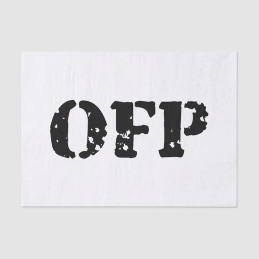 OFP 薄葉紙 (正面)