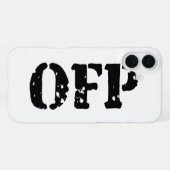 OFP iPhoneケース (裏面横)