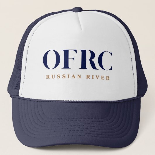 OFRC トラッカーズハット キャップ (正面)