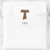 OFS Tau sticker スクエアシール (バッグ)