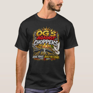 OGのチョッパー反対 平和の未来を選択 Tシャツ