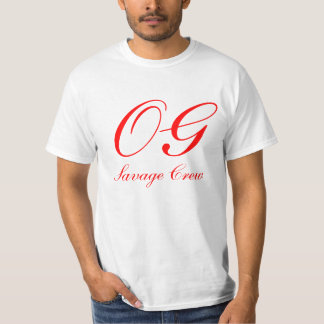 OGの野蛮な乗組員 Tシャツ