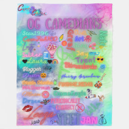 OGカメディアンフリースブランケット フリースブランケット