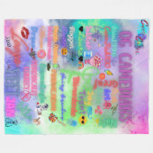 OGカメディアンフリースブランケット フリースブランケット (正面(横))