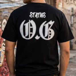 OGステータス 裏ヒット Tシャツ