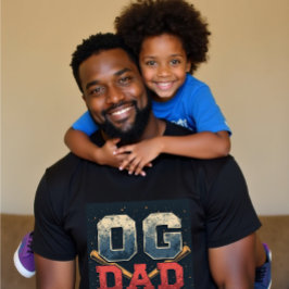 OGパーソナライズされたパパヴィンテージ野球父の日 Tシャツ