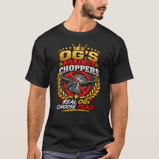 OG対チョッパー 平和を選択 Tシャツ
