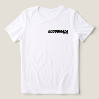 OG桃子ヘッドのカラーはっきりした文字背面 トライブレンドＴシャツ