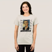 OG桃子ヘッドヴィンテージカラーEST. 1985正面図 トライブレンドＴシャツ (正面全面)