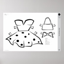 OG紙人形の衣装：X-SMALL