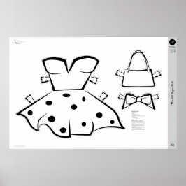 OG紙人形の衣装：X-SMALL ポスター