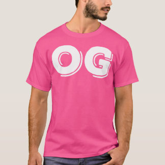 Og -オリジナルギャングクールスターオールドスクール通りお尻 tシャツ