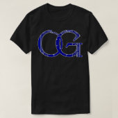 OG Blue bandana print Mens Original Gangster Long  Tシャツ (デザイン正面)