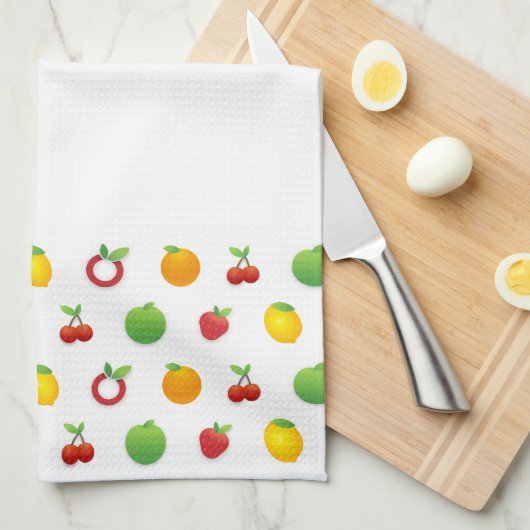 OG Fruity Kitchen Towel キッチンタオル (四つ折り)