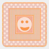 Og&G Smile ステッカーシート スクエアシール (正面)
