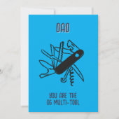 OG Multi-tool father's day - holiday card シーズンカード (正面)
