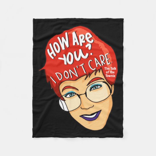 Og Pammy フリースブランケット (正面)