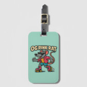 OG Rink Rat T Shirt ラゲッジタグ (正面縦)
