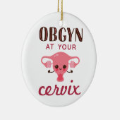 OGBYN At Your Cervix セラミックオーナメント (右)