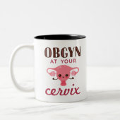 OGBYN At Your Cervix ツートーンマグカップ (左)