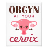 OGBYN At Your Cervix フォトプリント (正面)