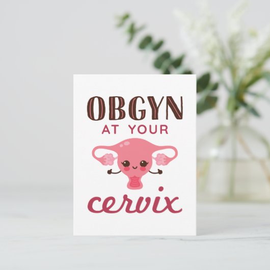 OGBYN At Your Cervix ポストカード (スタンド正面)