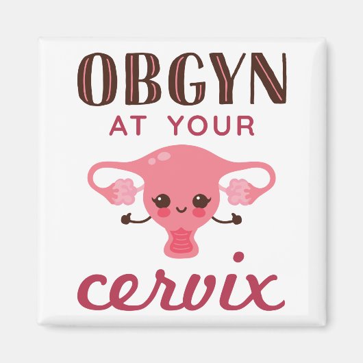 OGBYN At Your Cervix マグネット (正面)