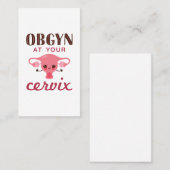 OGBYN At Your Cervix 名刺 (正面/裏面)