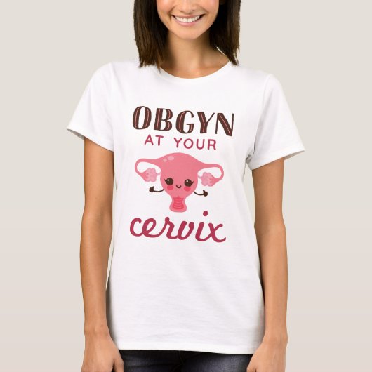 OGBYN At Your Cervix Tシャツ (正面)