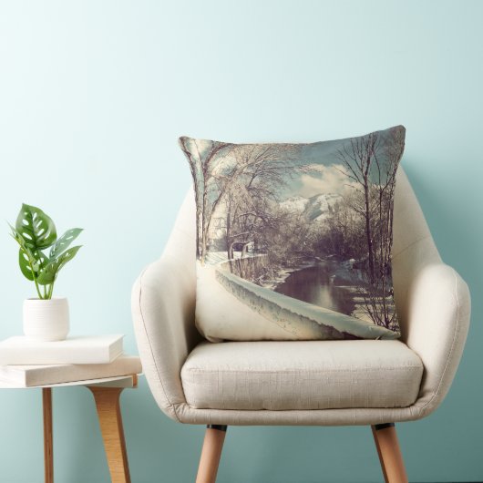 Ogdenの冬 クッション (椅子)