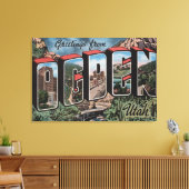 Ogden, UtahLarge Letter ScenesOgden, UT 2 キャンバスプリント (インサイチュ (リビング))