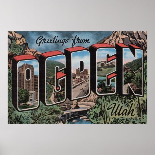 Ogden, UtahLarge Letter ScenesOgden, UT 2 ポスター (正面)