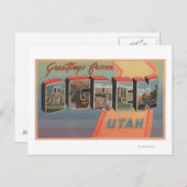 Ogden, UtahLarge Letter ScenesOgden, UT 3 ポストカード (正面/裏面)