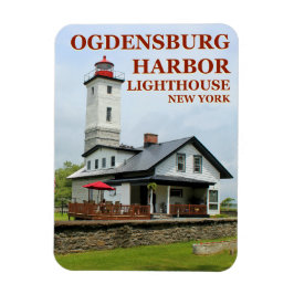 Ogdensburg Harbor Light house, New York Magnet マグネット