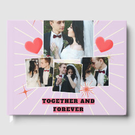 ogether and Forever Couple Collage Guest Book ゲストブック