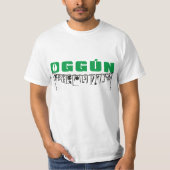 Oggun with achaba 1 tシャツ (正面)