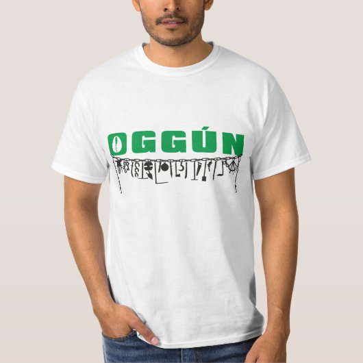 Oggun with achaba 1 tシャツ (正面)