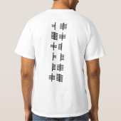 ogham tシャツ (裏面)