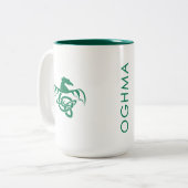 Oghmaのクリエイティブ媒体 ツートーンマグカップ (正面左)