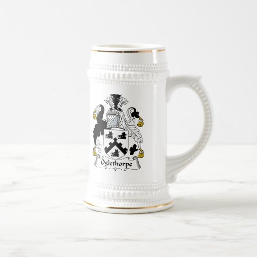 Oglethorpeの家紋 ビールジョッキ (右)